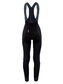 Q36.5 Long Salopette L1 Fietsbroek Lang Zwart Dames