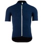 Q36.5 L1 Pinstripe X Fietsshirt Korte Mouwen Blauw Heren