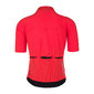 Q36.5 L1 Pinstripe X Fietsshirt Korte Mouwen Rood Heren