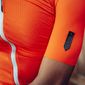 Q36.5 L1 Pinstripe X Fietsshirt Korte Mouwen Rood Heren