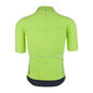 Q36.5 L1 Pinstripe X Fietsshirt Korte Mouwen Limegroen Heren