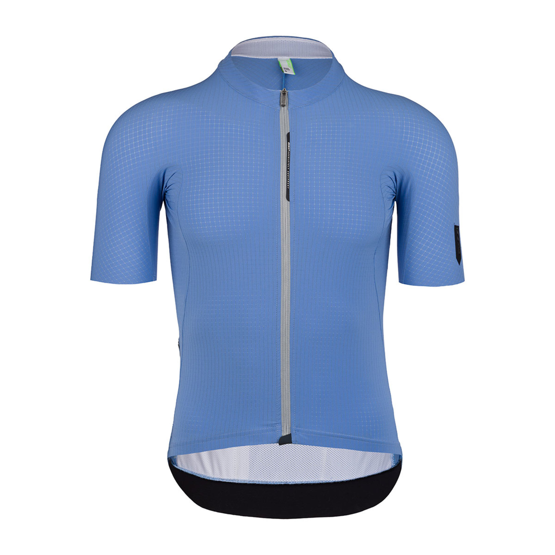 Q36.5 L1 Pinstripe X Fietsshirt Korte Mouwen Blauw/Cobalt Heren