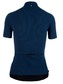Q36.5 L1 Pinstripe X Fietsshirt Korte Mouwen Navyblauw Dames