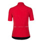 Q36.5 L1 Pinstripe X Fietsshirt Korte Mouwen Rood Dames