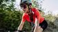 Q36.5 L1 Pinstripe X Fietsshirt Korte Mouwen Rood Dames