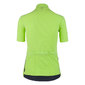 Q36.5 L1 Pinstripe X Fietsshirt Korte Mouwen Limegroen Dames