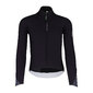 Q36.5 Woolf X Fietsshirt Lange Mouwen Zwart Heren