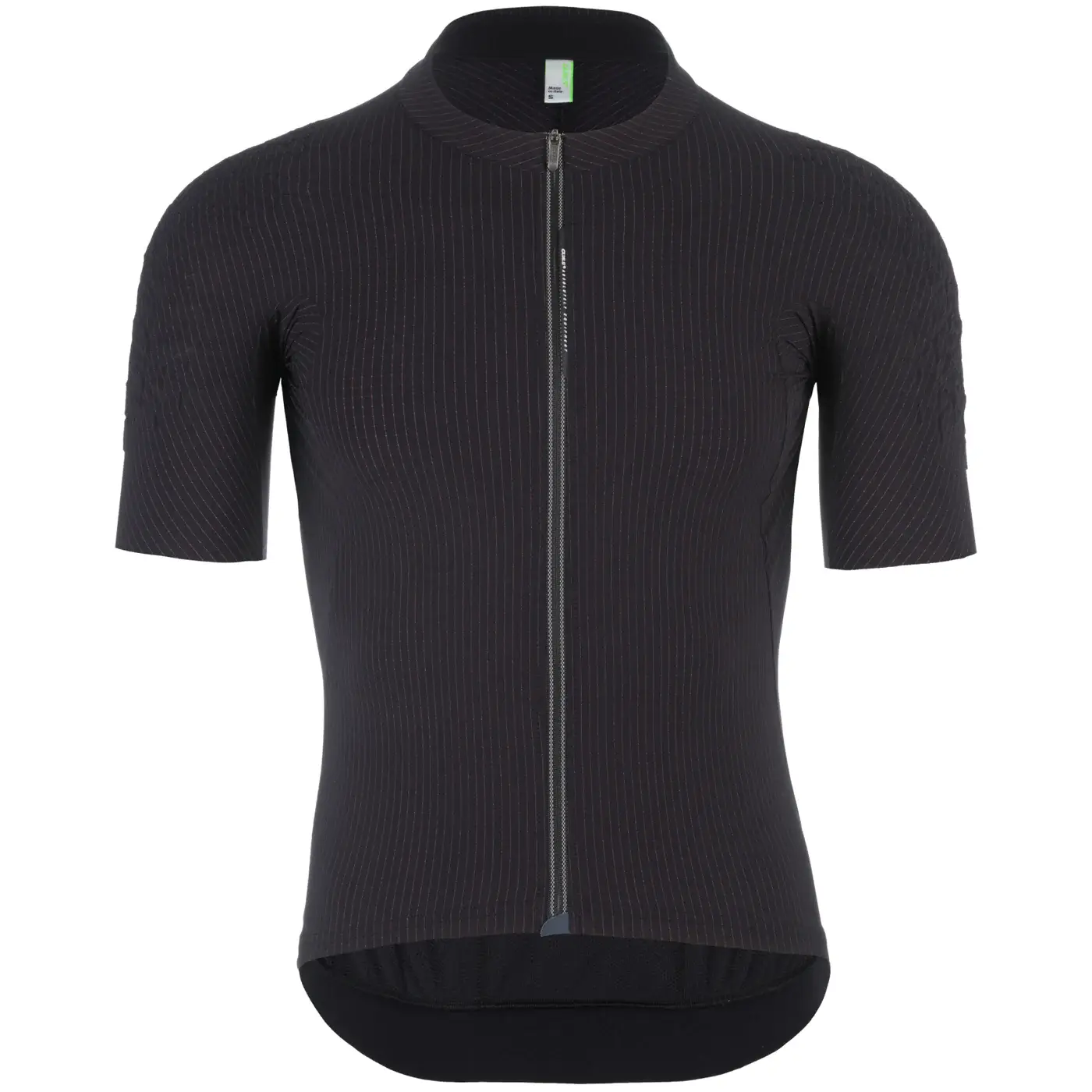 Q36.5 Grid Skin Fietsshirt Korte Mouwen Zwart Heren