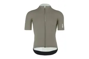 Q36.5 Pinstripe PRO Fietsshirt Korte Mouwen Olijfgroen Heren