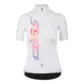 Q36.5 G1 Signature Fietsshirt Korte Mouwen Wit/Roze Dames