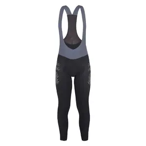 Q36.5 Grid Skin Adventure Fietsbroek Lang Met Zeem Zwart Dames