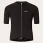 Q36.5 x Oakley Gridskin Pinstripe Fietsshirt Korte Mouwen Zwart Heren