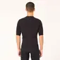 Q36.5 x Oakley Gridskin Pinstripe Fietsshirt Korte Mouwen Zwart Heren