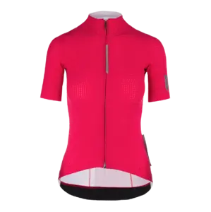 Q36.5 L1 Pinstripe PRO Fietsshirt Korte Mouwen Rood Dames