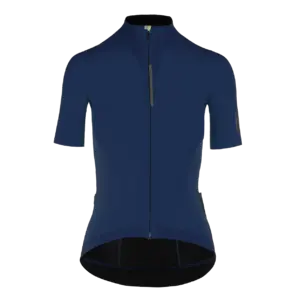 Q36.5 L1 Pinstripe PRO Fietsshirt Korte Mouwen Blauw Dames