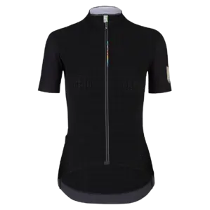 Q36.5 Clima Fietsshirt Korte Mouwen Zwart Dames