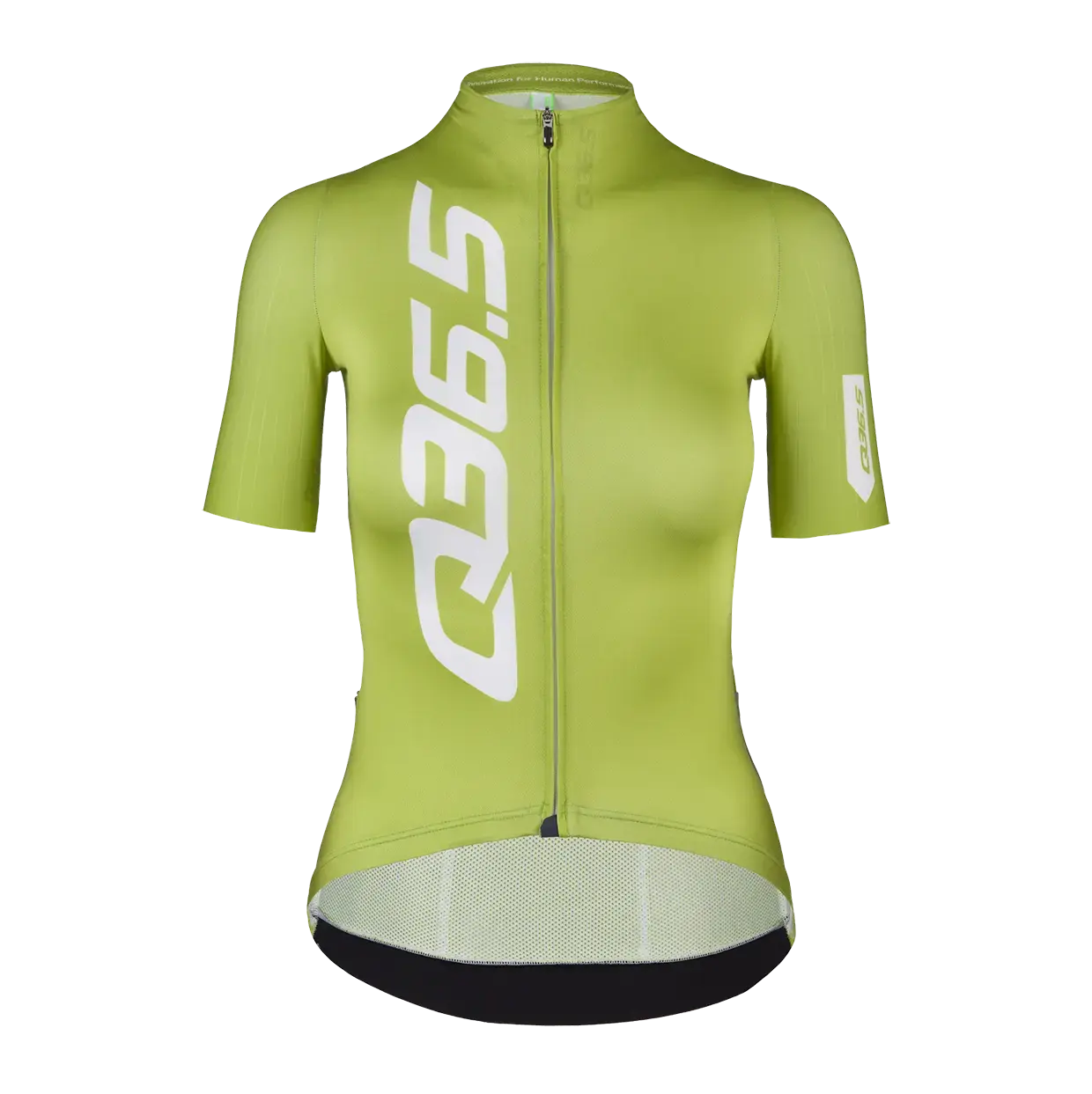 Q36.5 G1 Signature Fietsshirt Korte Mouwen Pistacchio Dames