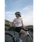 Q36.5 G1 Signature Fietsshirt Korte Mouwen Ivory White Dames