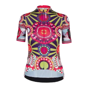 Q36.5 G1 Fietsshirt Korte Mouwen Pure Sicily Dames