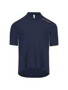Q36.5 Adventure Tech Gravel Fietsshirt Korte Mouwen Donkerblauw Heren