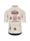 Q36.5 Gregarius Pro Retrofuture Fietsshirt Korte Mouwen Beige/Roze Heren
