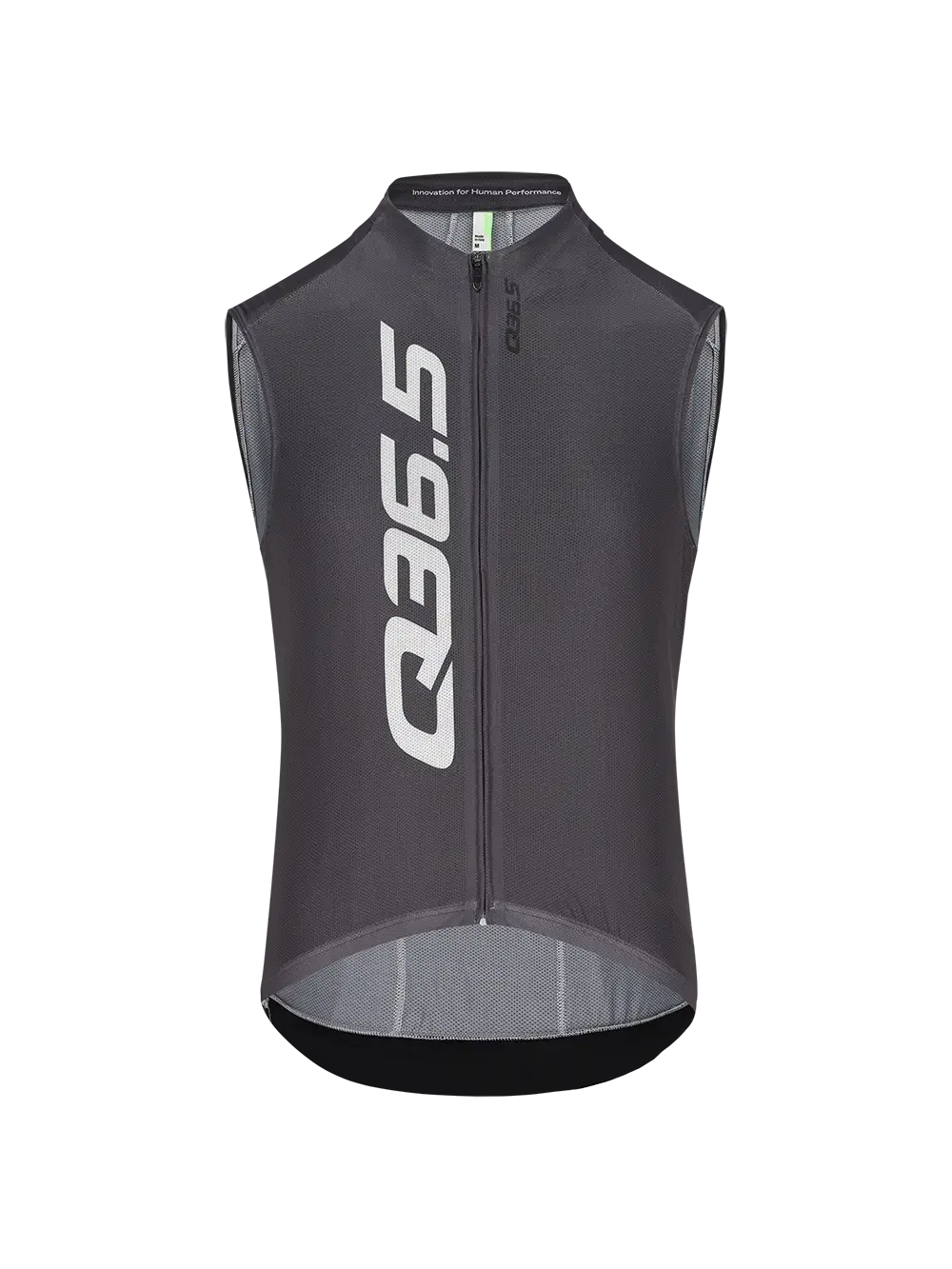 Q36.5 Gregarius Signature Fietsshirt Zonder Mouwen Grijs Heren