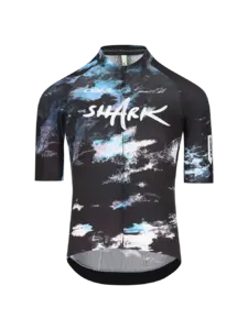 Q36.5 Gregarius Pro Nibali Ocean Fietsshirt Korte Mouwen Zwart/Multi Heren