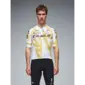 Q36.5 Gregarius Q36.5 Pro Team Off-Road Fietsshirt Korte Mouwen Wit/Goud
