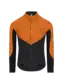 Q36.5 Dottore Hybrid Que Fietsshirt Lange Mouwen Check Oranje Heren