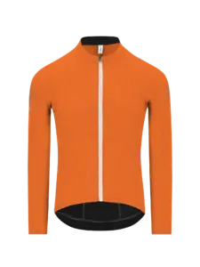 Q36.5 Dottore Pro Fietsshirt Lange Mouwen Poppy Oranje Heren
