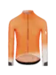 Q36.5 Gregarius Hybrid Collar Fade Fietsshirt Lange Mouwen Oranje Heren