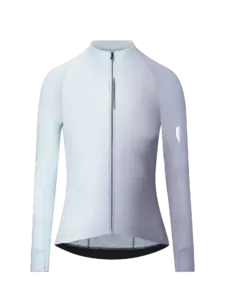 Q36.5 Gregarius Hybrid Big Fade Fietsshirt Lange Mouwen Blauw Dames