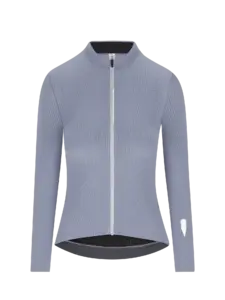 Q36.5 Dottore Pro Fietsshirt Lange Mouwen Grisaille Blauw Dames