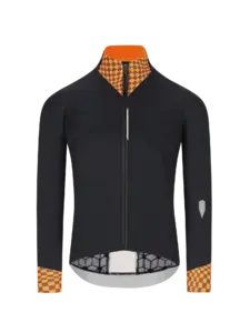 Q36.5 Interval Termica Fietsjack Check Oranje Heren