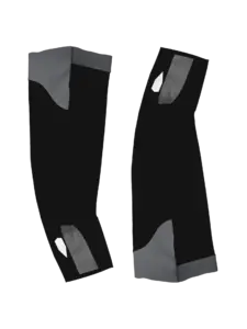 Q36.5 Hybrid Kniewamers Zwart