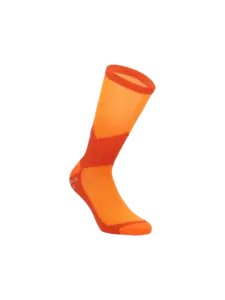 Q36.5 Hybrid Fietssokken Poppy Oranje
