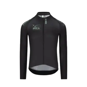 Q36.5 Gregarius Hybrid Light Fietsshirt Lange Mouwen Zwart/Groen Heren