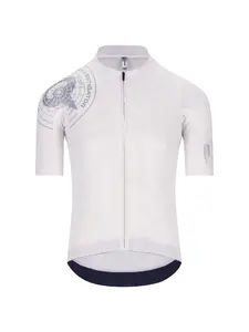 Q36.5 Dottore Pro Research Scientist Fietsshirt Korte Mouwen Optic Wit Heren