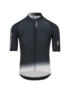 Q36.5 Gregarius Pro Collar Fade Sign Fietsshirt Korte Mouwen Zwart Heren