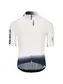 Q36.5 Gregarius Pro Collar Fade Signature Fietsshirt Korte Mouwen Wit Heren