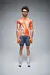 Q36.5 Gregarius Pro Big Logo Fietsshirt Korte Mouwen Oranje/Wit Heren