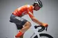 Q36.5 Gregarius Pro Big Logo Fietsshirt Korte Mouwen Oranje/Wit Heren