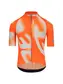 Q36.5 Gregarius Pro Big Logo Fietsshirt Korte Mouwen Oranje/Wit Heren