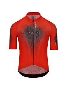 Q36.5 Gregarius Clima Q Lab Fietsshirt Korte Mouwen Rood Heren