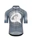 Q36.5 Gregarius Clima Dolomites Extreme Fietsshirt Korte Mouwen Grijs Heren