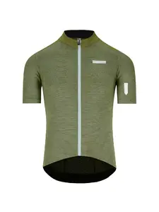 Q36.5 Adventure Gravel Fietsshirt Korte Mouwen Groen Heren