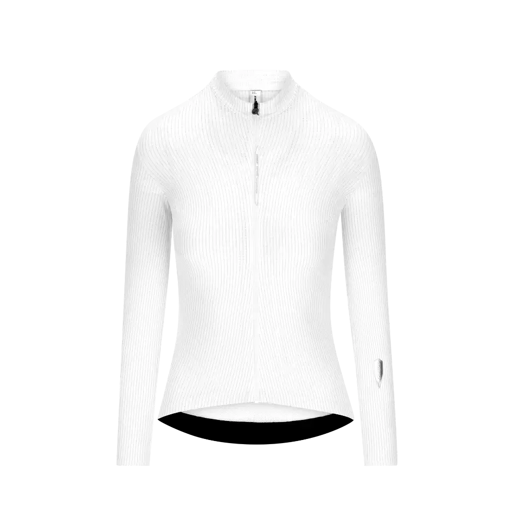 Q36.5 Dottore Pro Fietsshirt Lange Mouwen Wit Dames