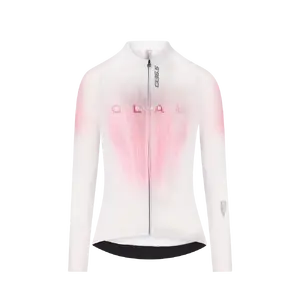 Q36.5 Gregarius Hybrid Light QLAB Fietsshirt Lange Mouwen Roze Dames