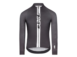 Q36.5 Gregarius Hybrid Racing Car Fietsshirt Lange Mouwen Grijs Heren