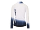 Q36.5 Gregarius Hybrid Collar Fade Fietsshirt Lange Mouwen Wit Dames — afbeelding 2